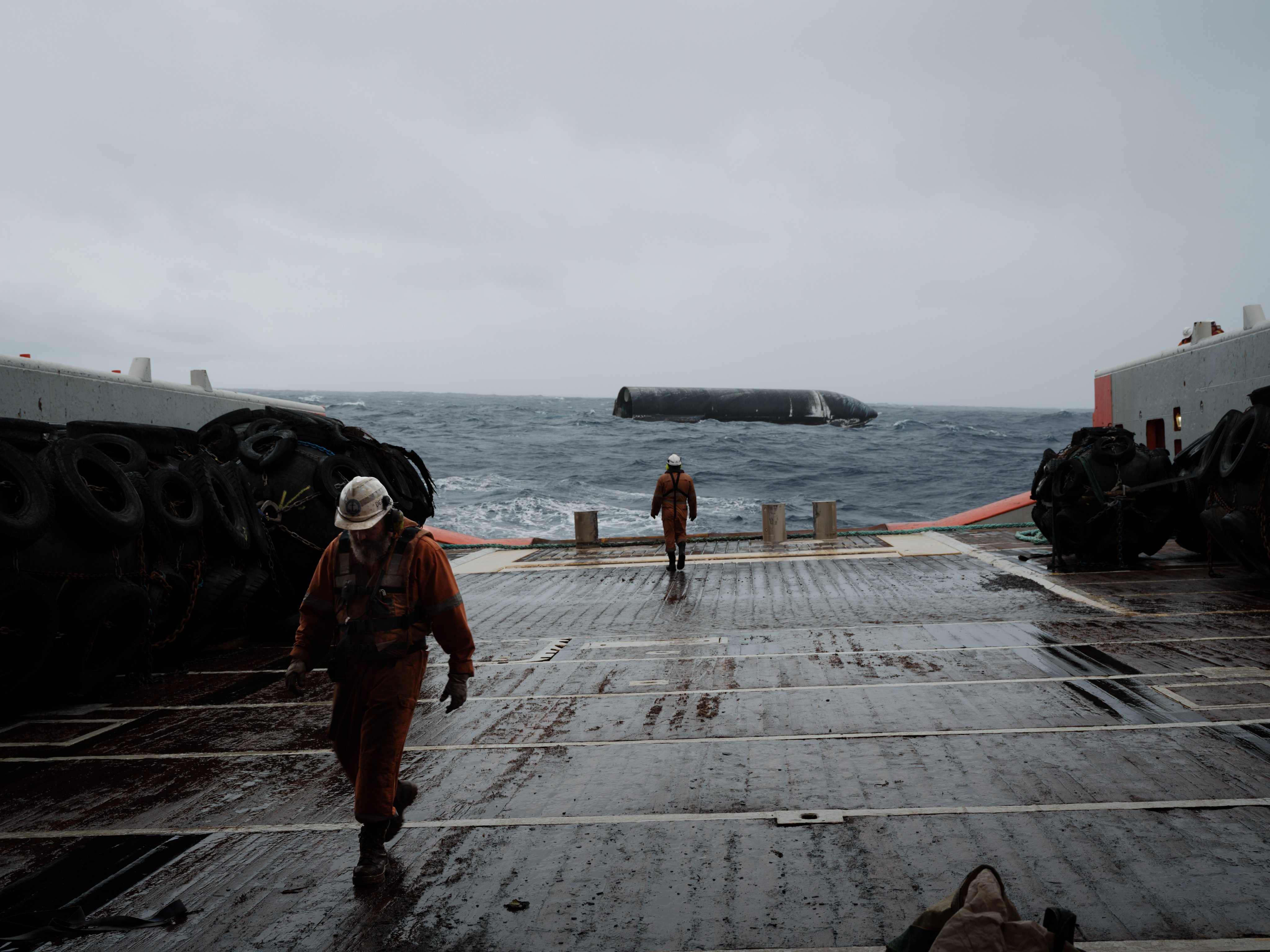 SpaceX Recovery team